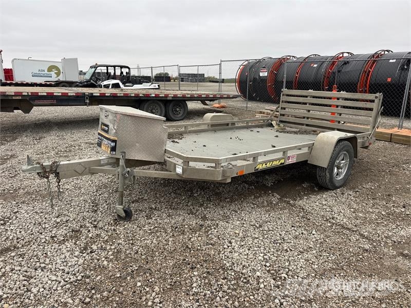 Aluma 7712HSBT 12 ft S/A Utility Trailer Ostale prikolice