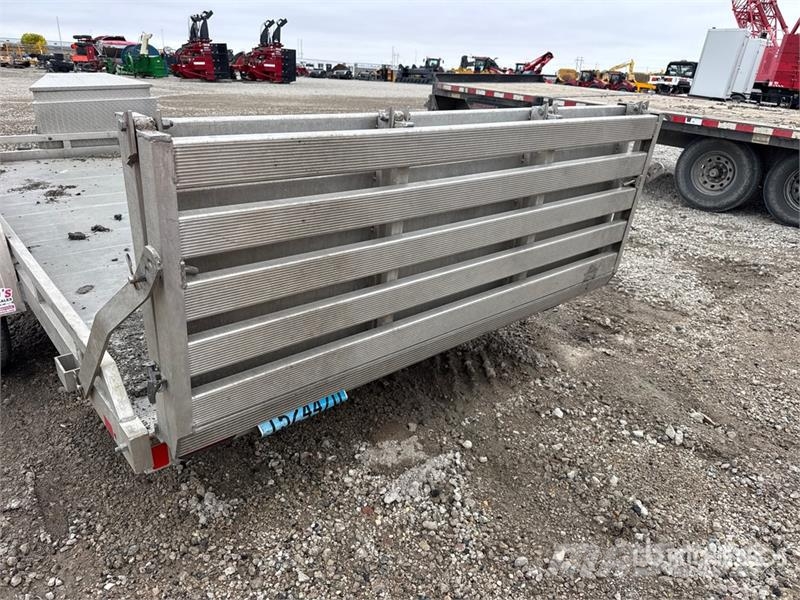 Aluma 7712HSBT 12 ft S/A Utility Trailer Ostale prikolice