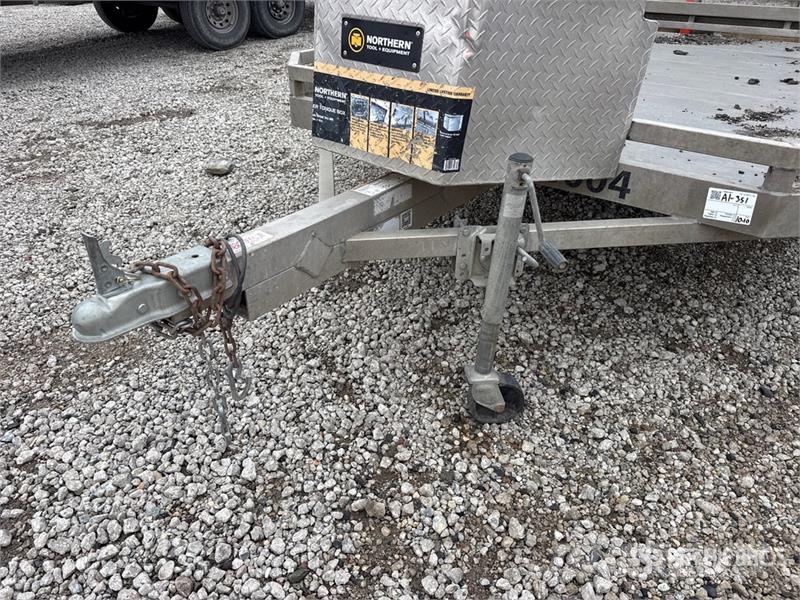 Aluma 7712HSBT 12 ft S/A Utility Trailer Ostale prikolice
