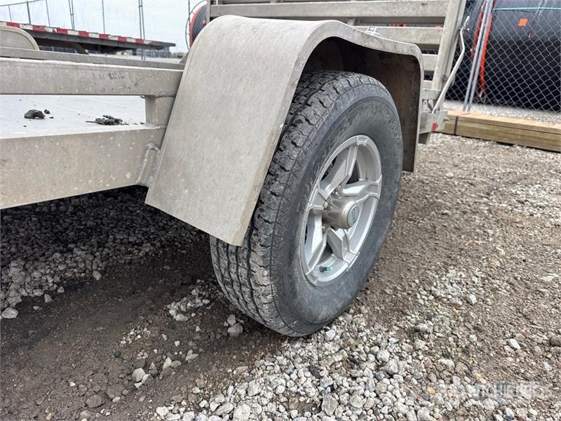 Aluma 7712HSBT 12 ft S/A Utility Trailer Ostale prikolice