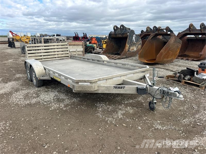 Aluma ALUL7816BY 16 ft T/A Equipment Trailer Prikolice za prevoz vozil