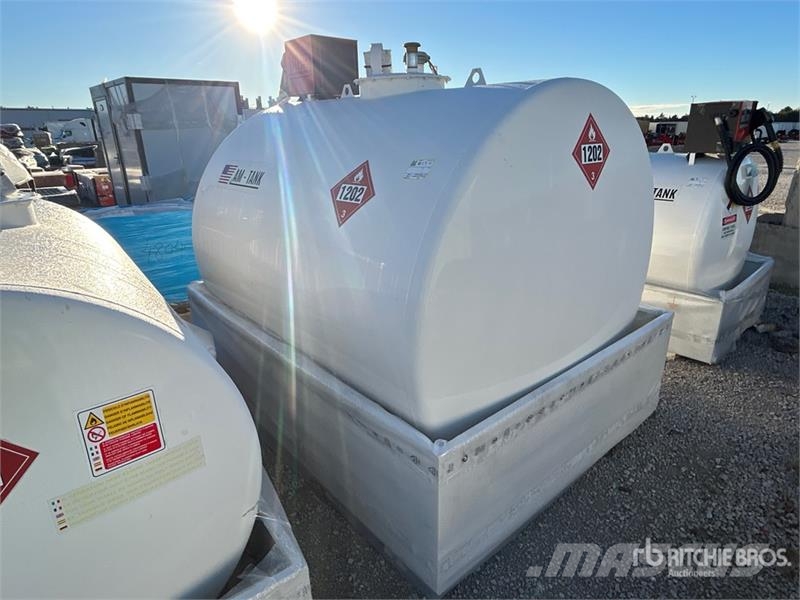 AM Tank 1000 1050 gal Skid Mounted Steel Diesel Fuel Fuel and additive tanks