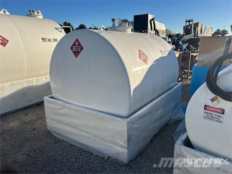 AM Tank 1000 1050 gal Skid Mounted Steel Diesel Fuel Fuel and additive tanks