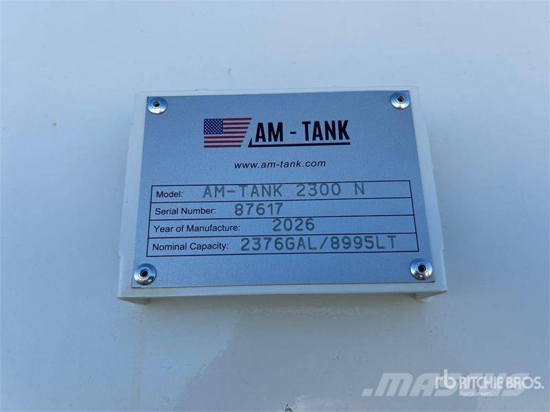AM Tank 2300 N 2376 gal Skid Mounted Steel Diesel Fue Degvielas un piedevu tvertnes