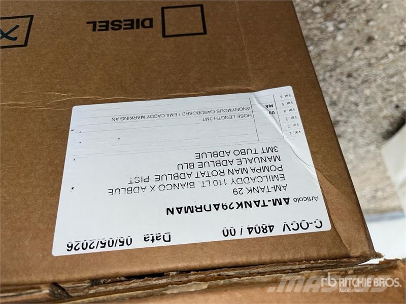 AM Tank 29 gal Portable Poly DEF Tank (Unused) Fuel and additive tanks