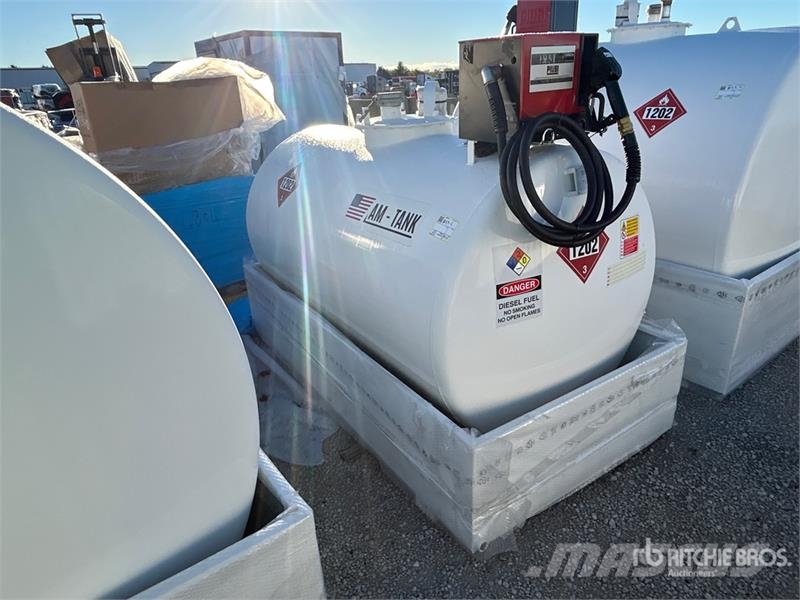 AM Tank 500 490 gal Skid Mounted Steel Diesel Fuel Ta Fuel and additive tanks