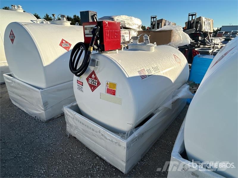 AM Tank 500 490 gal Skid Mounted Steel Diesel Fuel Ta Fuel and additive tanks