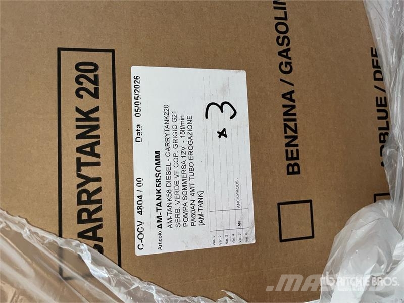 AM Tank 58 gal Portable Poly Diesel Fuel Tank (Unused Fuel and additive tanks