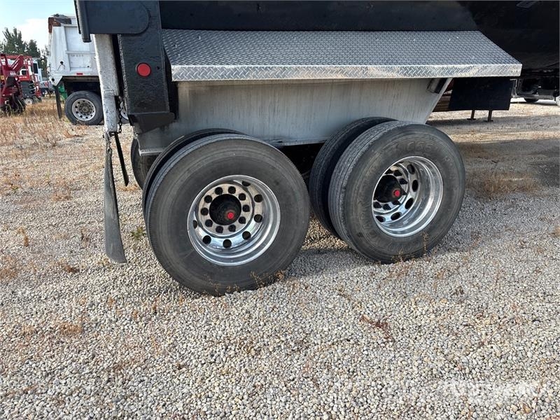 American Trailer 40 ft T/A Frameless End Dump Trailer Ανατρεπόμενες ρυμούλκες