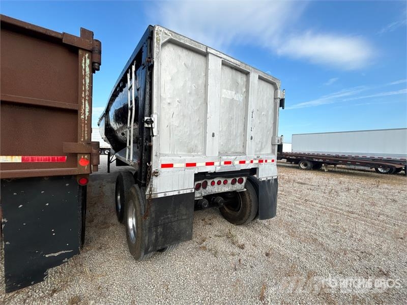 American Trailer 40 ft T/A Frameless End Dump Trailer Ανατρεπόμενες ρυμούλκες