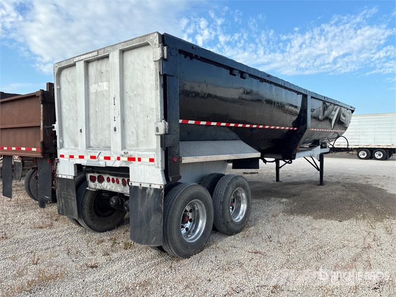 American Trailer 40 ft T/A Frameless End Dump Trailer Ανατρεπόμενες ρυμούλκες