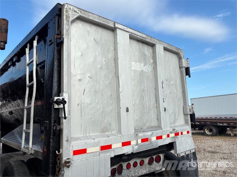American Trailer 40 ft T/A Frameless End Dump Trailer Ανατρεπόμενες ρυμούλκες