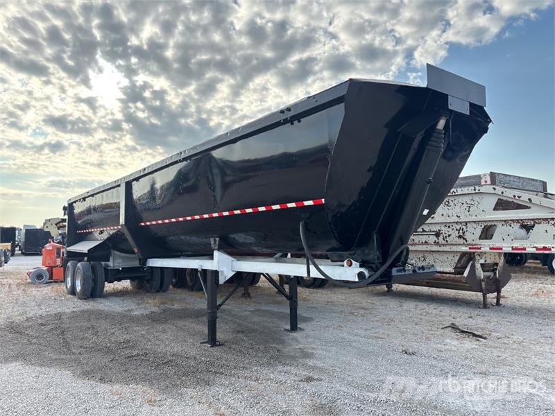 American Trailer 40 ft T/A Frameless End Dump Trailer Ανατρεπόμενες ρυμούλκες