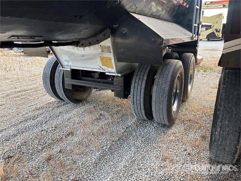 American Trailer 40 ft T/A Frameless End Dump Trailer Ανατρεπόμενες ρυμούλκες