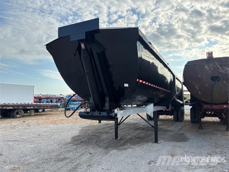 American Trailer 40 ft T/A Frameless End Dump Trailer Ανατρεπόμενες ρυμούλκες