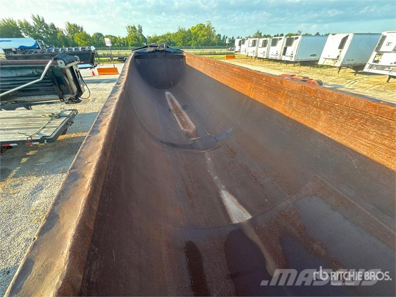 American Trailer ATI-4052 40 ft T/A Frameless End Dump Trai Tipper trailers