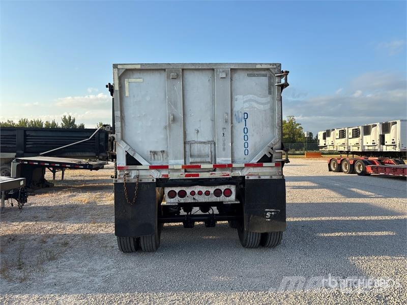 American Trailer ATI-4052 40 ft T/A Frameless End Dump Trai Tipper trailers