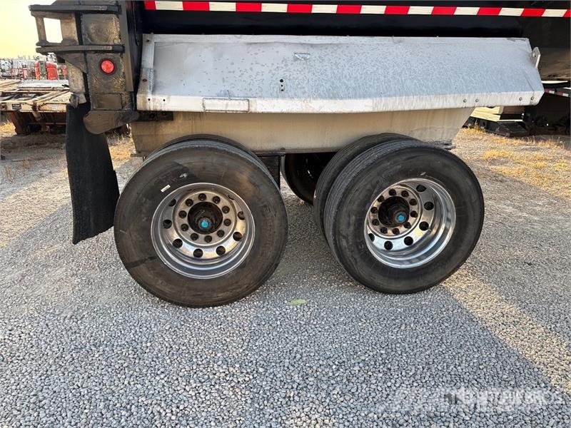 American Trailer ATI-4052 40 ft T/A Frameless End Dump Trai Tipper trailers