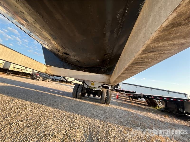 American Trailer ATI-4052 40 ft T/A Frameless End Dump Trai Tipper trailers