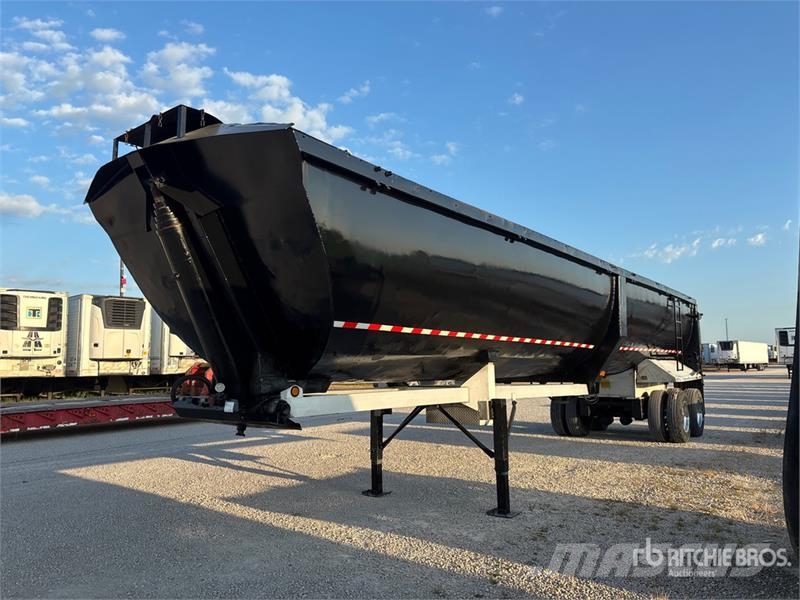 American Trailer ATI-4052 40 ft T/A Frameless End Dump Trai Tipper trailers