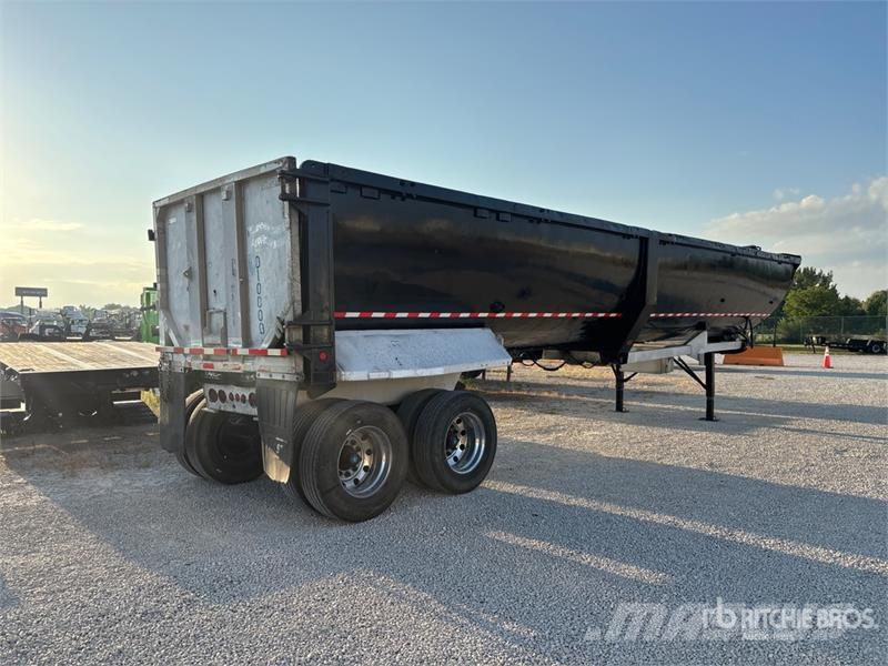 American Trailer ATI-4052 40 ft T/A Frameless End Dump Trai Tipper trailers