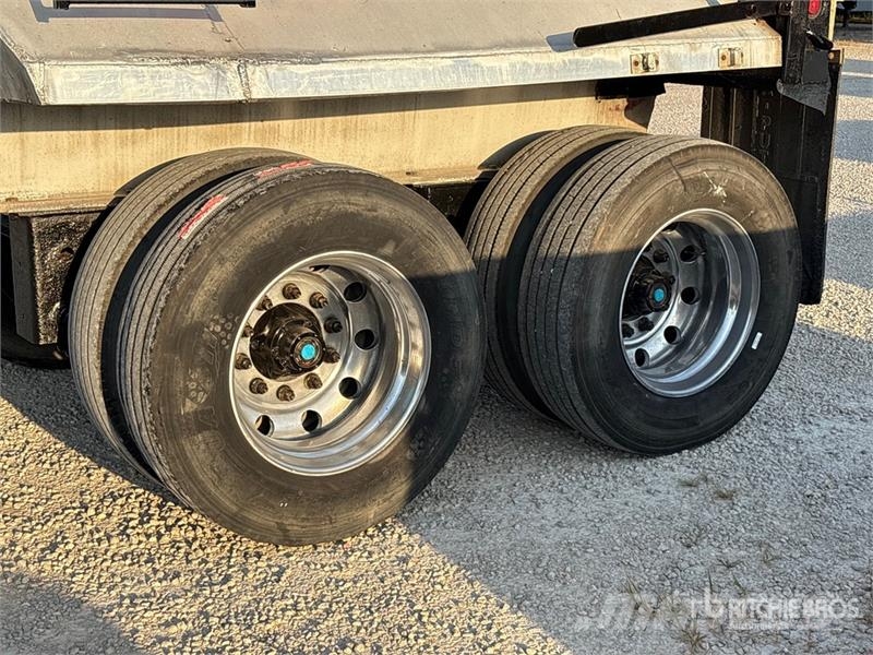 American Trailer ATI-4052 40 ft T/A Frameless End Dump Trai Tipper trailers