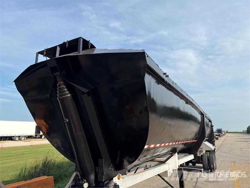 American Trailer ATI-4052 40 ft T/A Frameless End Dump Trai Bañera