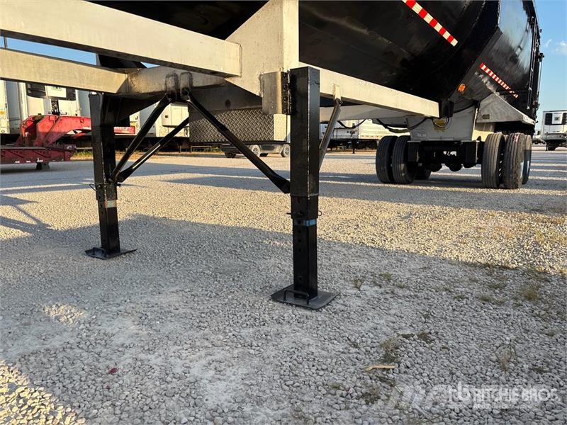 American Trailer ATI-4052 40 ft T/A Frameless End Dump Trai Tipper trailers