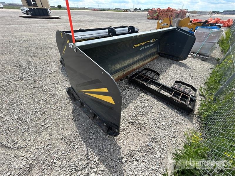 AMI JRB 418Q 12 ft Snow Pusher - Fits Wheel Loader Hóeltakarítók