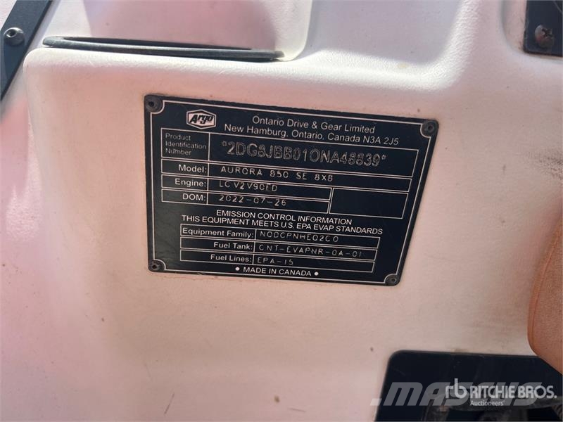 Argo Aurora 850 SE 8 Wheel Amphibian Unit PKWs