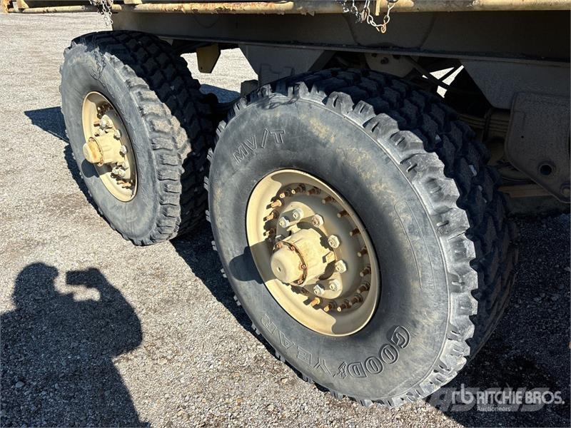  Army Fpu-ts 22 ft T/A Flatbed Trailer Planhengere
