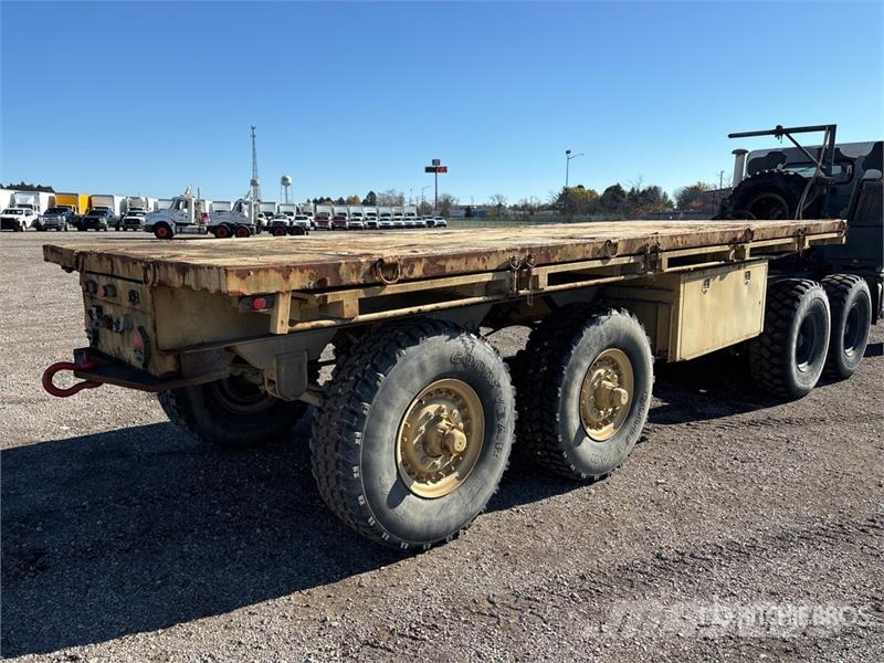  Army Fpu-ts 22 ft T/A Flatbed Trailer Planhengere