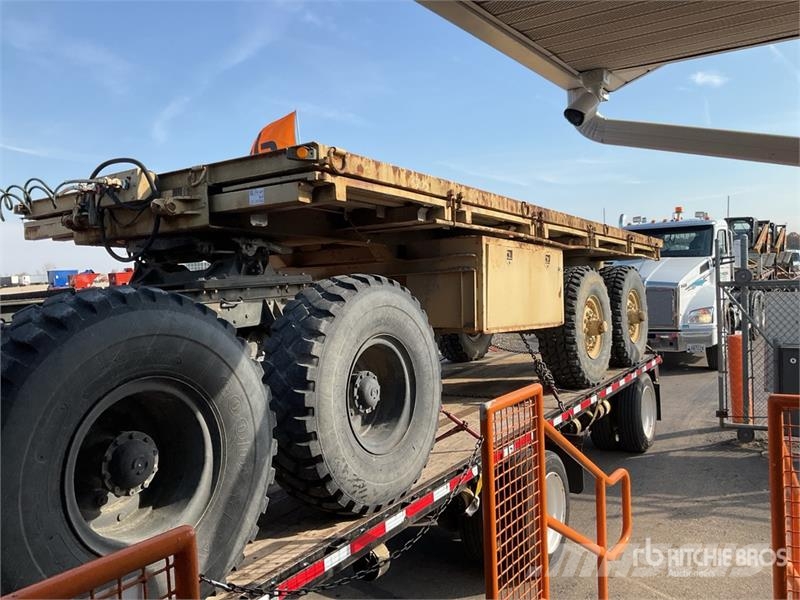  Army Fpu-ts 22 ft T/A Flatbed Trailer Planhengere
