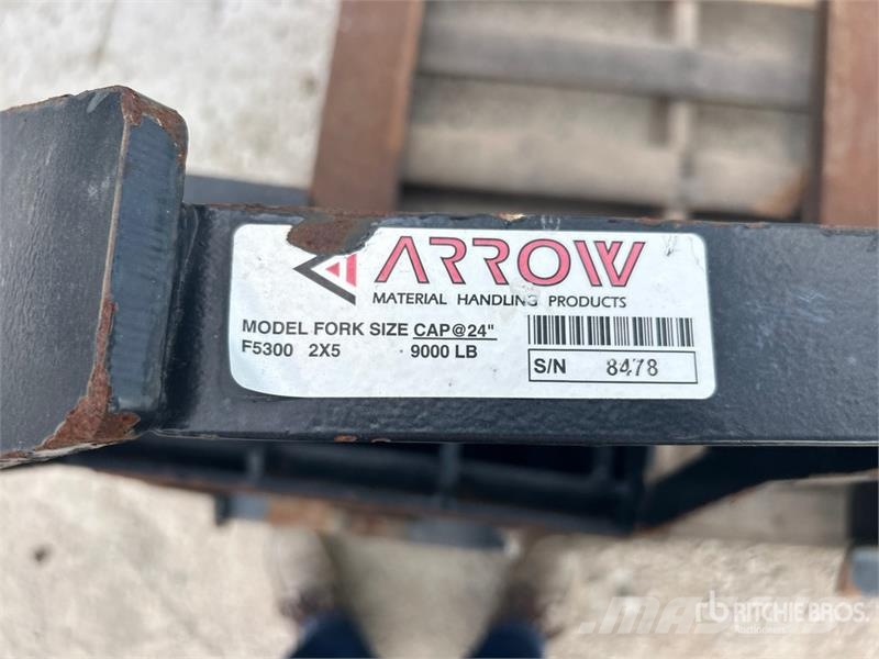 Arrow F5300 48 in Skid Steer Forks Forks