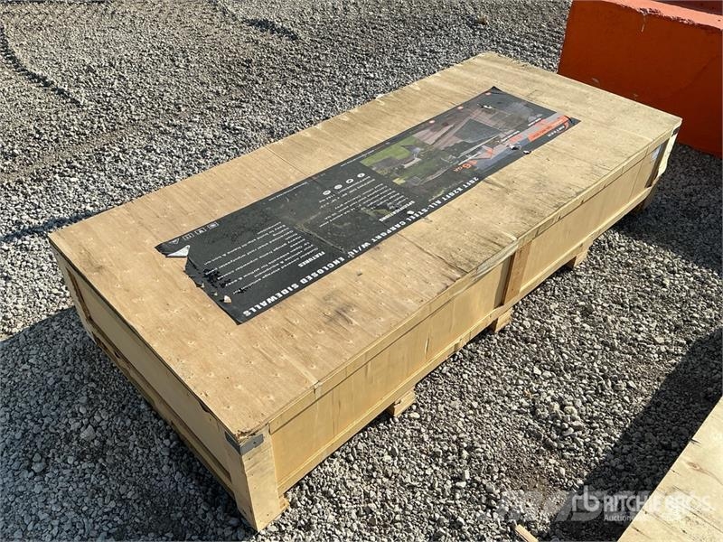 Arteer QB-WG-2020 20 ft x 20 ft All-Steel Carport (Unused Čelični okviri za građevine