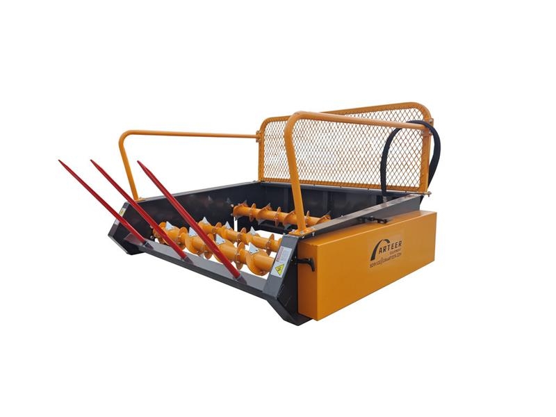 Arteer RBP-72W 72 in Skid Steer Round Bale Processor (Unu Muud osad