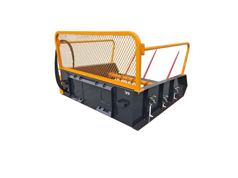 Arteer RBP-72W 72 in Skid Steer Round Bale Processor (Unu Muud osad