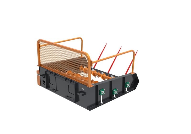 Arteer RBP-72W 72 in Skid Steer Round Bale Processor (Unu Muud osad