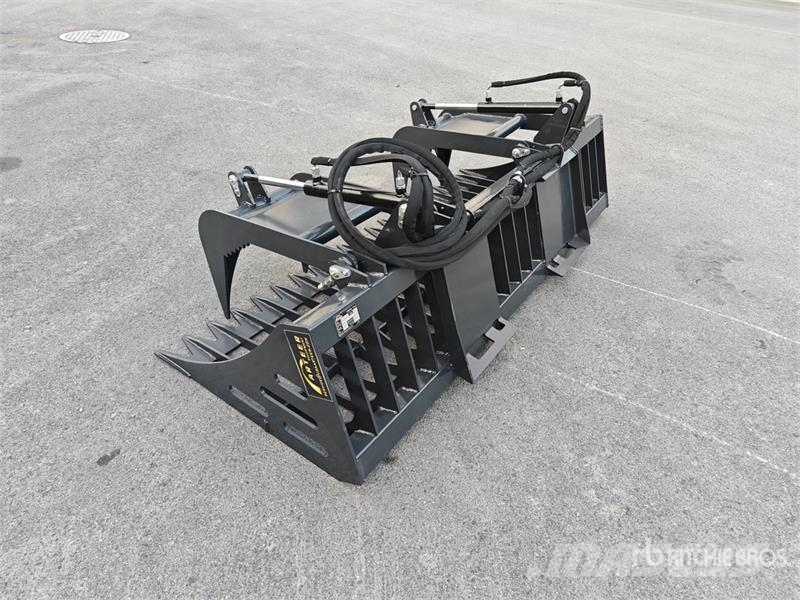 Arteer RGB-84W 84 in Rock Skid Steer Grapple Bucket (Unus Greifer