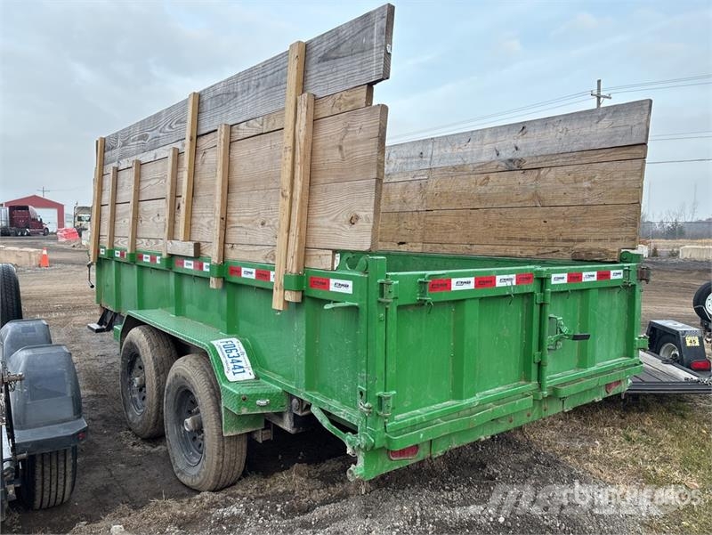 Ascend 14 ft Dump Utility Trailer Самоскиди