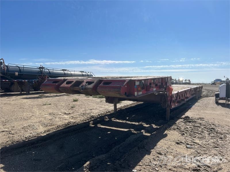 Aspen 53 ft Tri/A Scissor Neck Oilfield Trailer Équipement de traitement