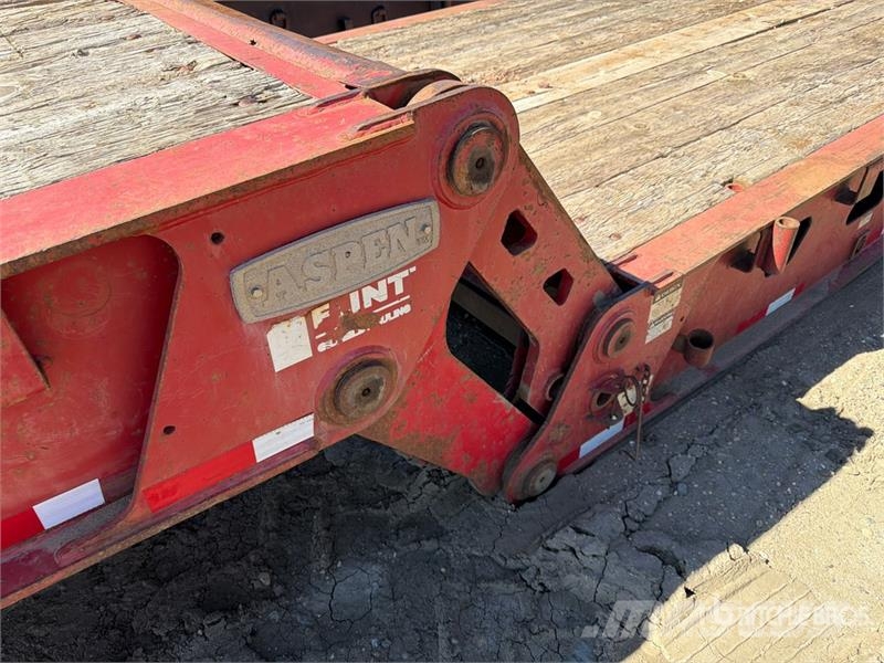 Aspen FGE45-3 Tri/A Scissor Neck Folding Neck Trailer Niski utovarivači