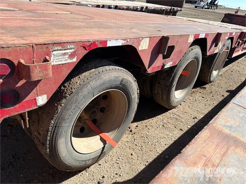 Aspen FGE45-3 Tri/A Scissor Neck Folding Neck Trailer Niski utovarivači