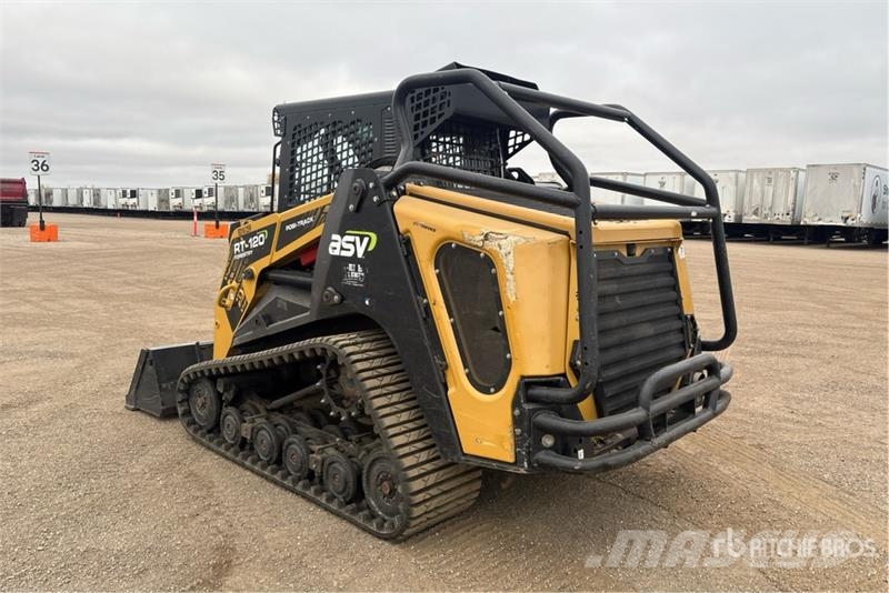 ASV RT120F Two-Speed High Flow Forestry Compact Track Skid steer mini utovarivači