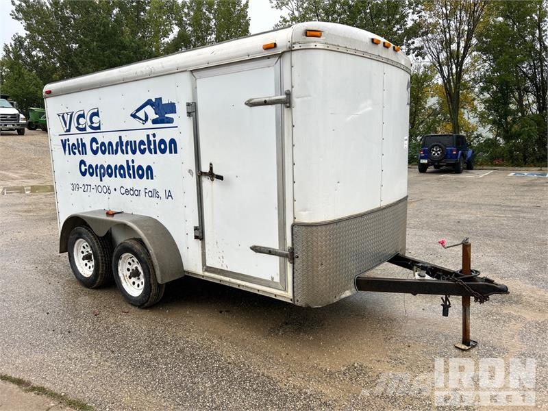 Atlas 12 ft T/A Enclosed Trailer 박스 바디 트레일러