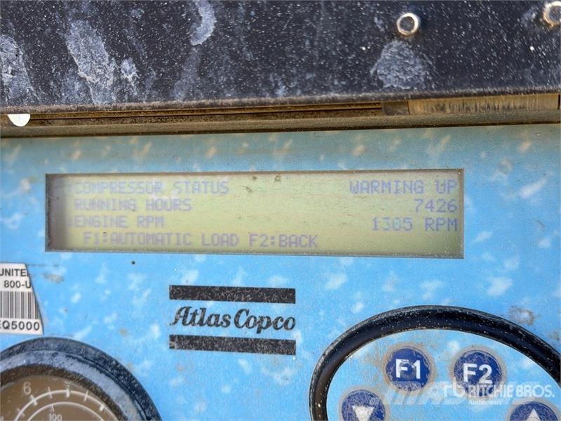 Atlas Copco XAHS950 950 cfm Mobile Air Compressor Compressors