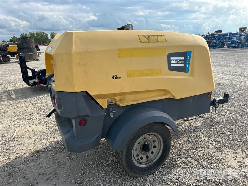 Atlas Copco XAS188 KD T4F Mobile Air Compressor Kompressorer