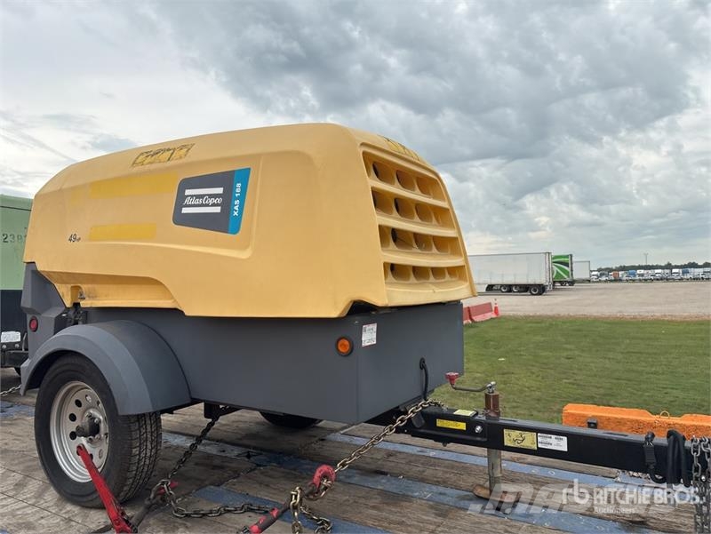 Atlas Copco XAS188 KD T4F Mobile Air Compressor Kompressoren