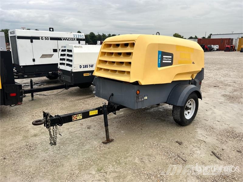 Atlas Copco XAS188 KD T4F Mobile Air Compressor Kompressoren