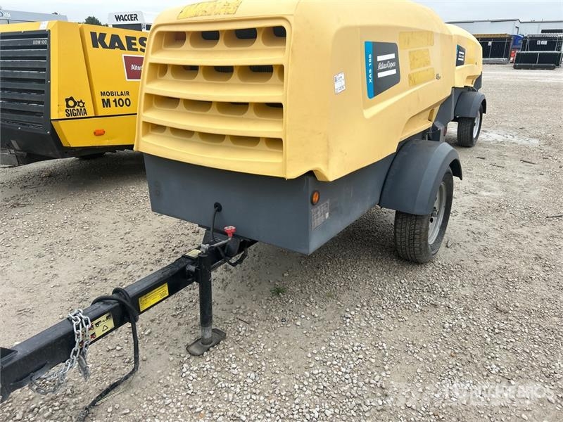 Atlas Copco XAS188 KD T4F Mobile Air Compressor Kompressorer